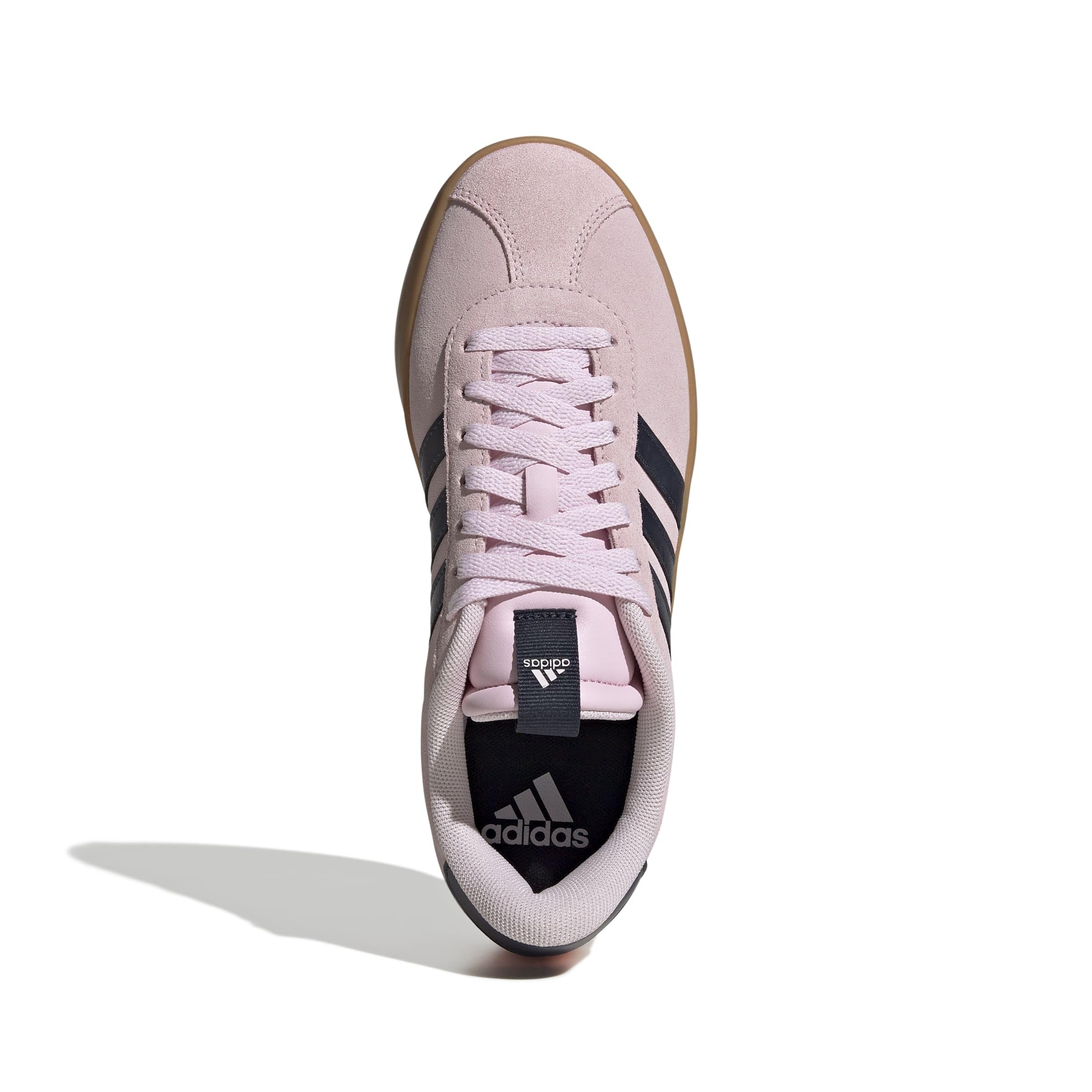 Adidas Womens VL Court 3.0 Sportswear, Clear Pink/Ink/Gum, 9.5