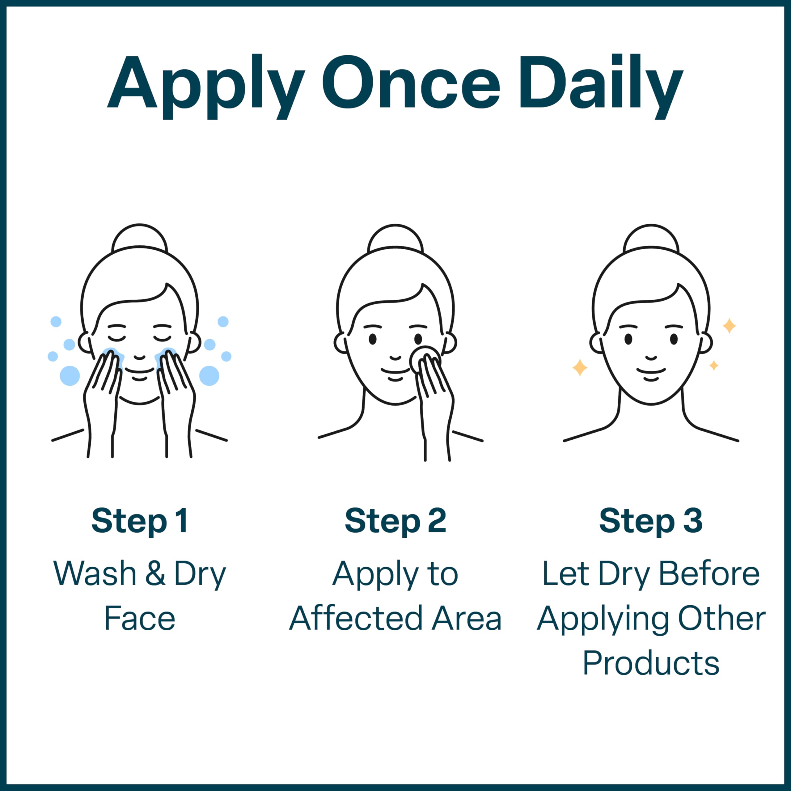 QRxLabs Salicylic & Glycolic Acid Acne Clearing Pads - 2% Salicylic & 10% Glycolic Acid - Exfoliating Pads for Acne, Bacne, Butt Acne, Body Acne - Daily Pads - 50ct