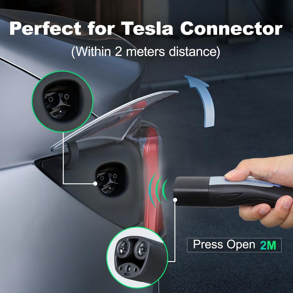 VDLPOWERVP Level 2 Tesla Charger 32Amp, 7KW Electric Vehicle Portable Charger with 20FT Cable, Home EV Charging Station for Tesla Models Y/X/3/S, 240V NEMA 14-50 Plug