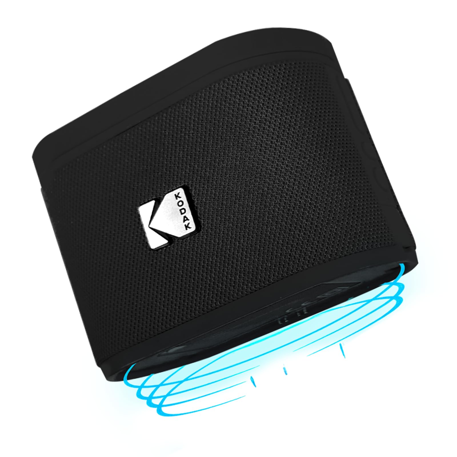 KODAK SOUNDBRIX Portable Bluetooth Speaker IPX4 Water Resistant Wireless 5H Playtime Stackable Speaker 100 Speaker Pairing White Elephant Gift Adults Men Women Teen Boys Girls Travel