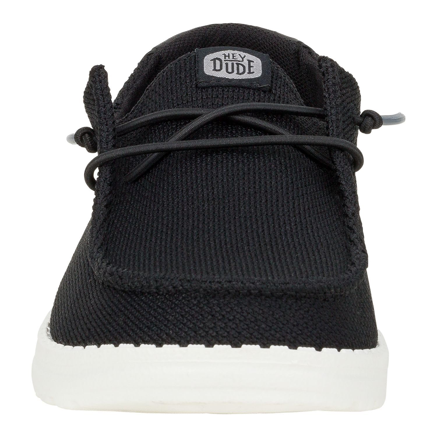 HEYDUDE Women's Wendy Hex Black Size 5 | Women's Slip On Shoes | Comfortable & Light-Weight
