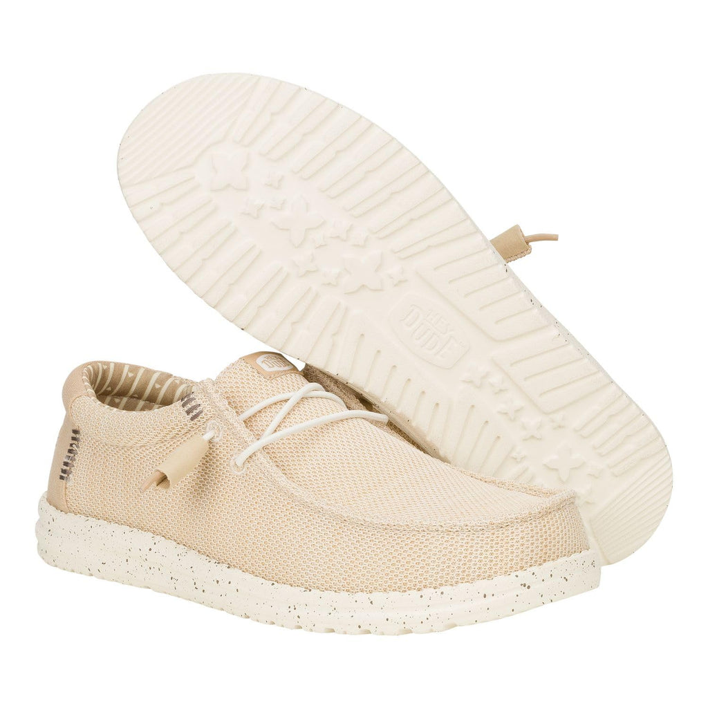 HEYDUDE Wally Stretch Sox - Irish Cream/Egret