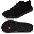 Men's Barefoot Wide Toe Box Shoes - Minimalist Barefoot Dress Shoes Sneakers Zero Drop Extra Wide Slip on Walking Shoes All Black Size 11 Wide