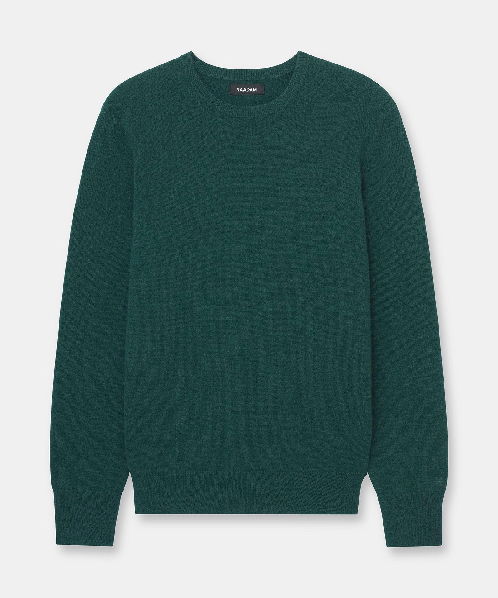 The Original Cashmere Crewneck Sweater Men's (US, Alpha, X-Large, Regular, Regular, Pine)