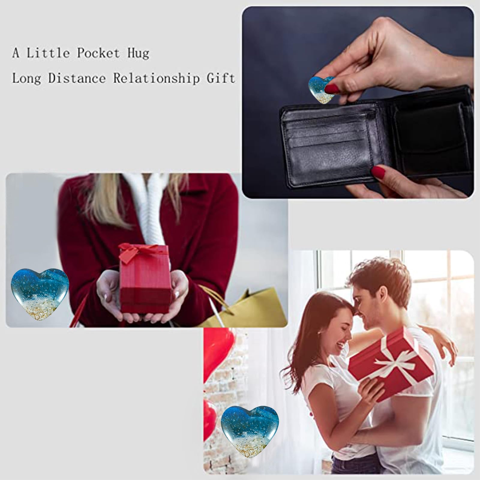 Pocket Hugs Heart(Blue)