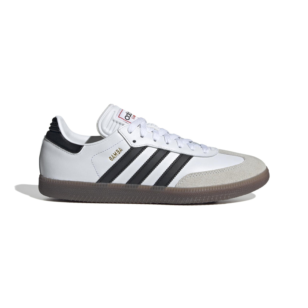 Adidas Unisex-Adult Samba Indoor, White/Black/Vivid Red, 6