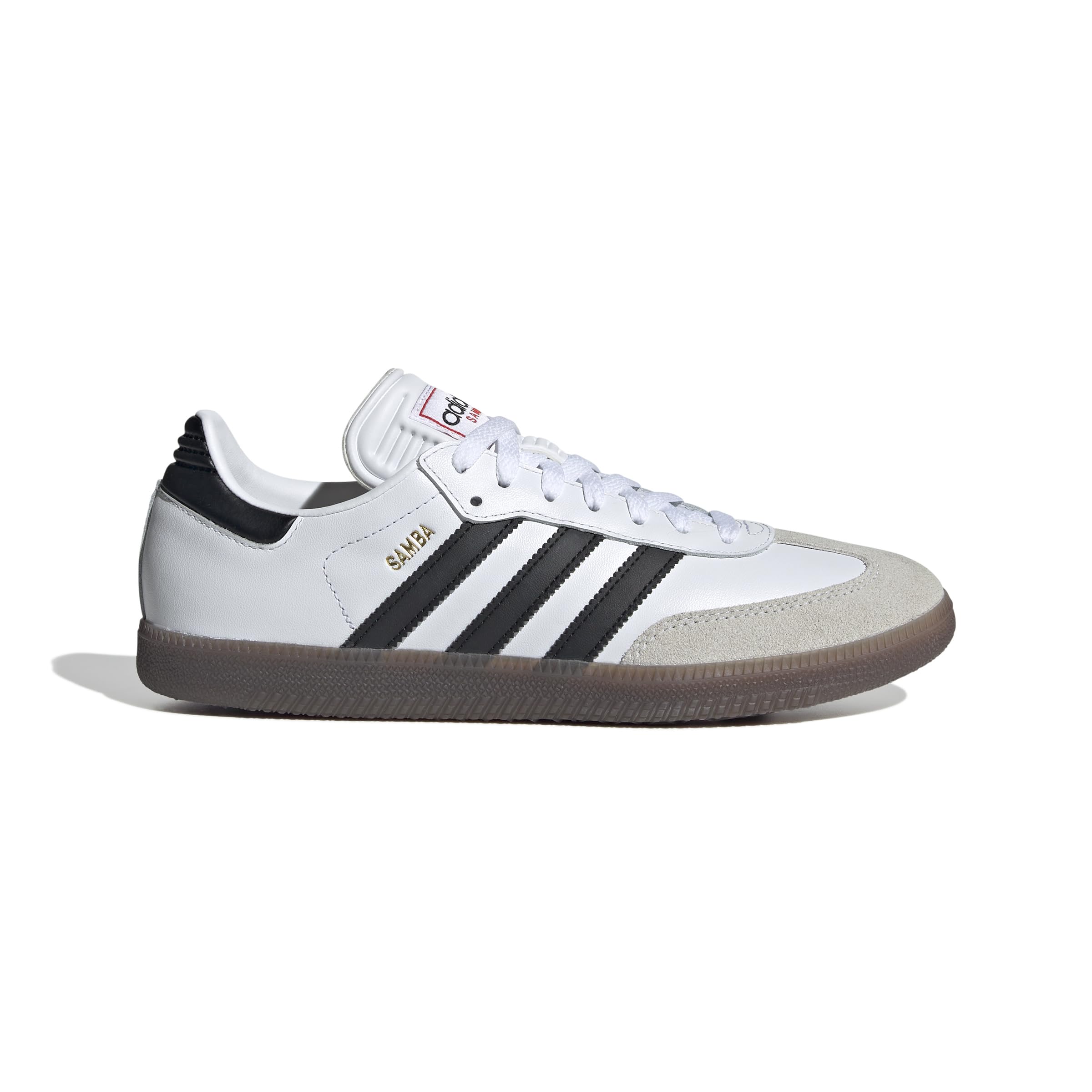 Adidas Unisex-Adult Samba Indoor, White/Black/Vivid Red, 6