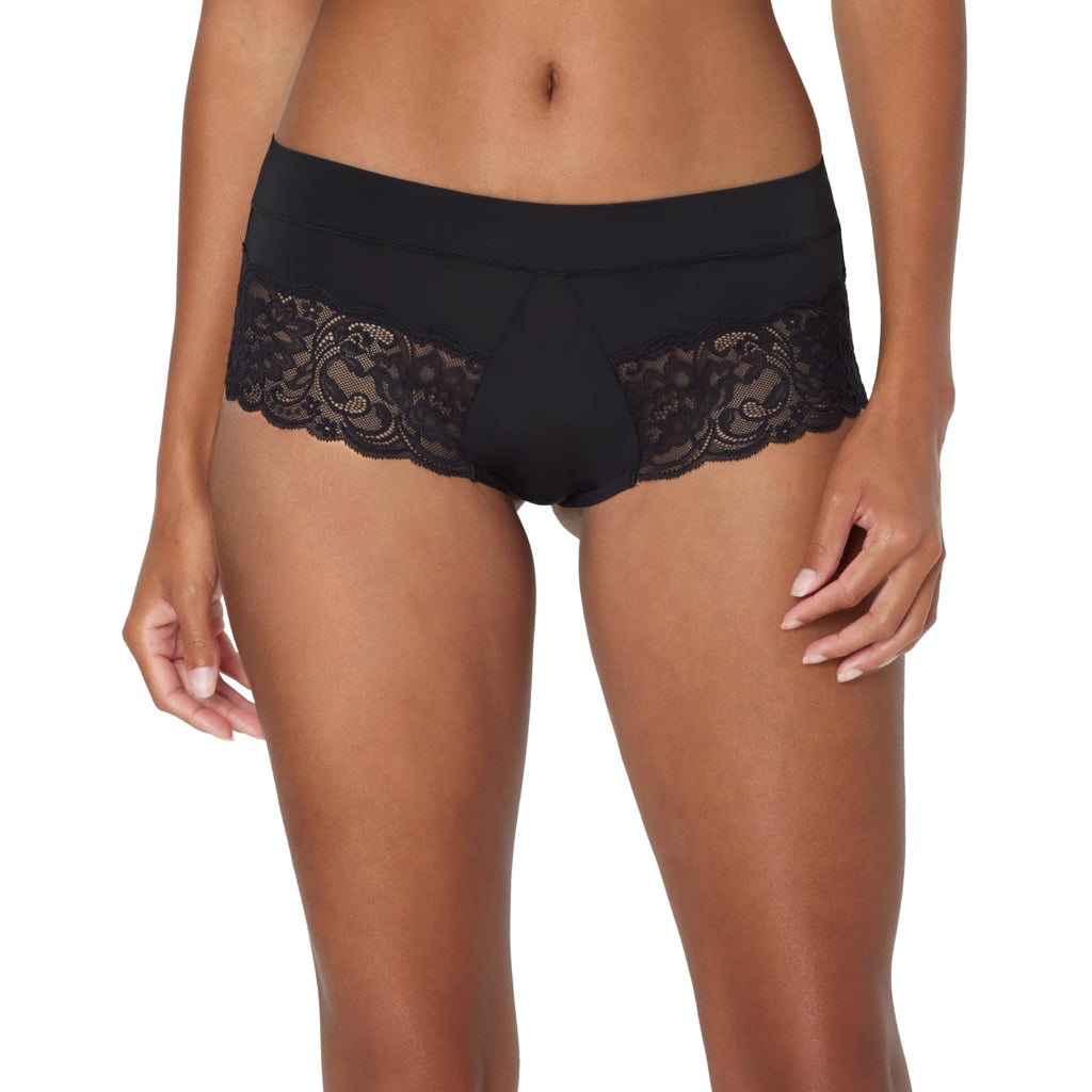 Maidenform Women's Underwear Hipster Pack, 3-Pack, Low-Rise Cheeky Underwear Women Pack, Lace Hipster Panties for Women