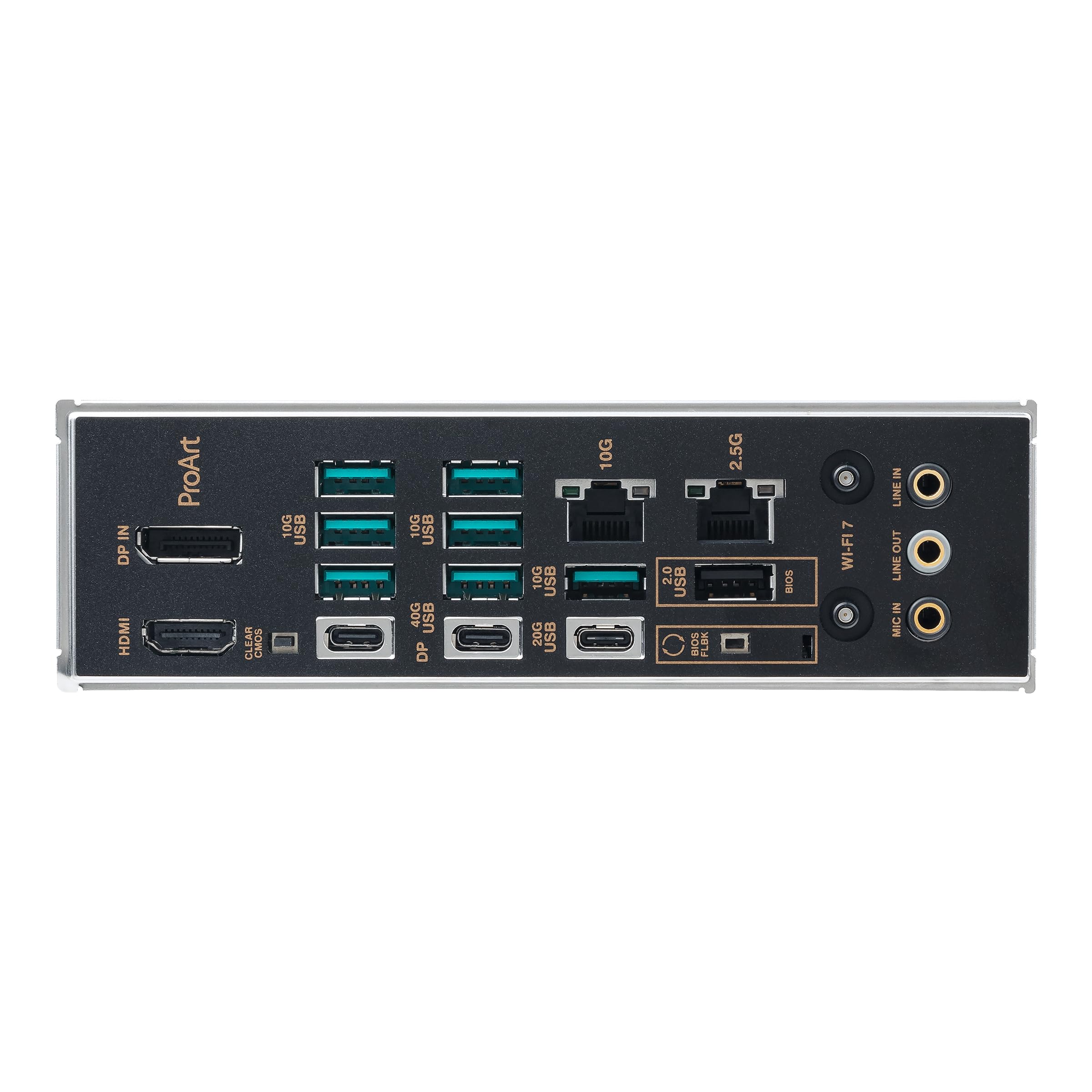 ASUS ProArt X870E-CREATOR WiFi AMD AM5 X870E ATX Motherboard PCIe® 5.0 x16 Slots with Full Support for Next-gen GPUs, 16+2+2 Power Stages, DDR5, Dual USB4®, 10 Gb & 2.5 Gb LAN, WiFi 7, Four M.2 Slots