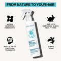 Pacifica Coconut Milk Hair Detangler Spray – Leave-In Conditioning Elixir for Tangle-Free Hair – Instantly Detangles Knots, Adds Shine & Moisture, Prevents Breakage & Frizz – Vegan & Cruelty-Free