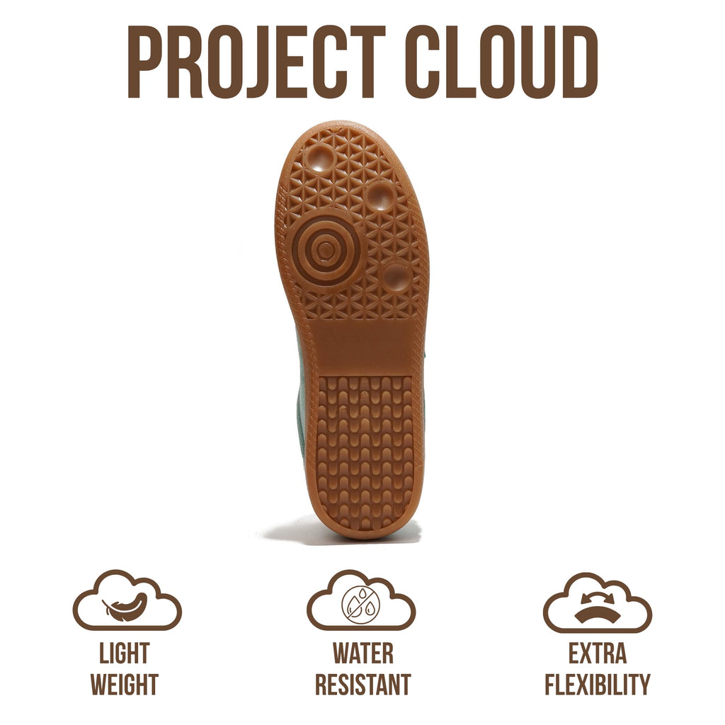 Project Cloud Fashion Sneakers for Women 2026 - Lace-Up Shoes Trendy Women Sneakers with Memory Foam Insole Women's Fashion Sneakers Non-Slip Womens Shoes (Irita, Green Multi, 8.5)