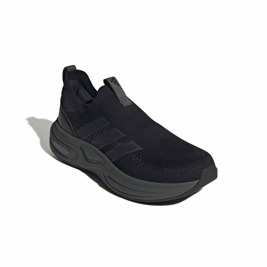 adidas Men's Cloudfoam Cuxxion - Sock, Black/Carbon/Grey, 10.5
