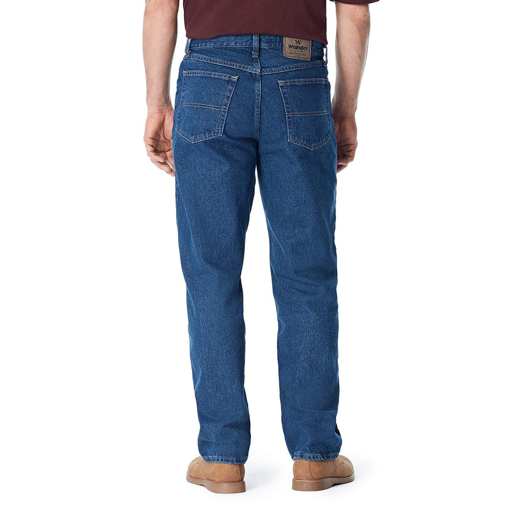Classic 5-Pocket Relaxed Fit Cotton Jean, Dark Stonewash, 40W X 28L