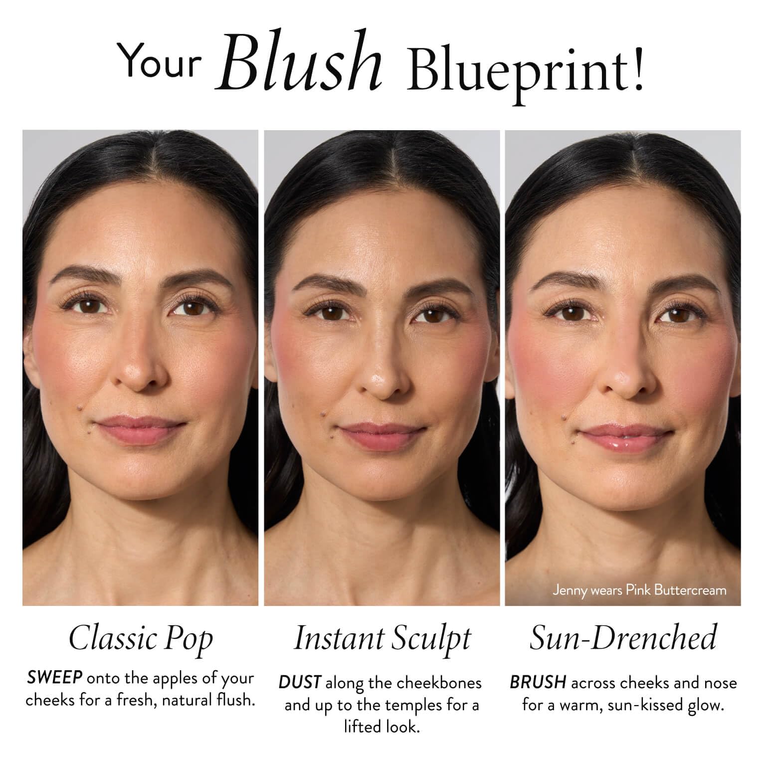 LAURA GELLER NEW YORK Baked Blush-n-Brighten Marbleized Blush for Cheeks - Pink Grapefruit - Satin Finish - Buildable Color