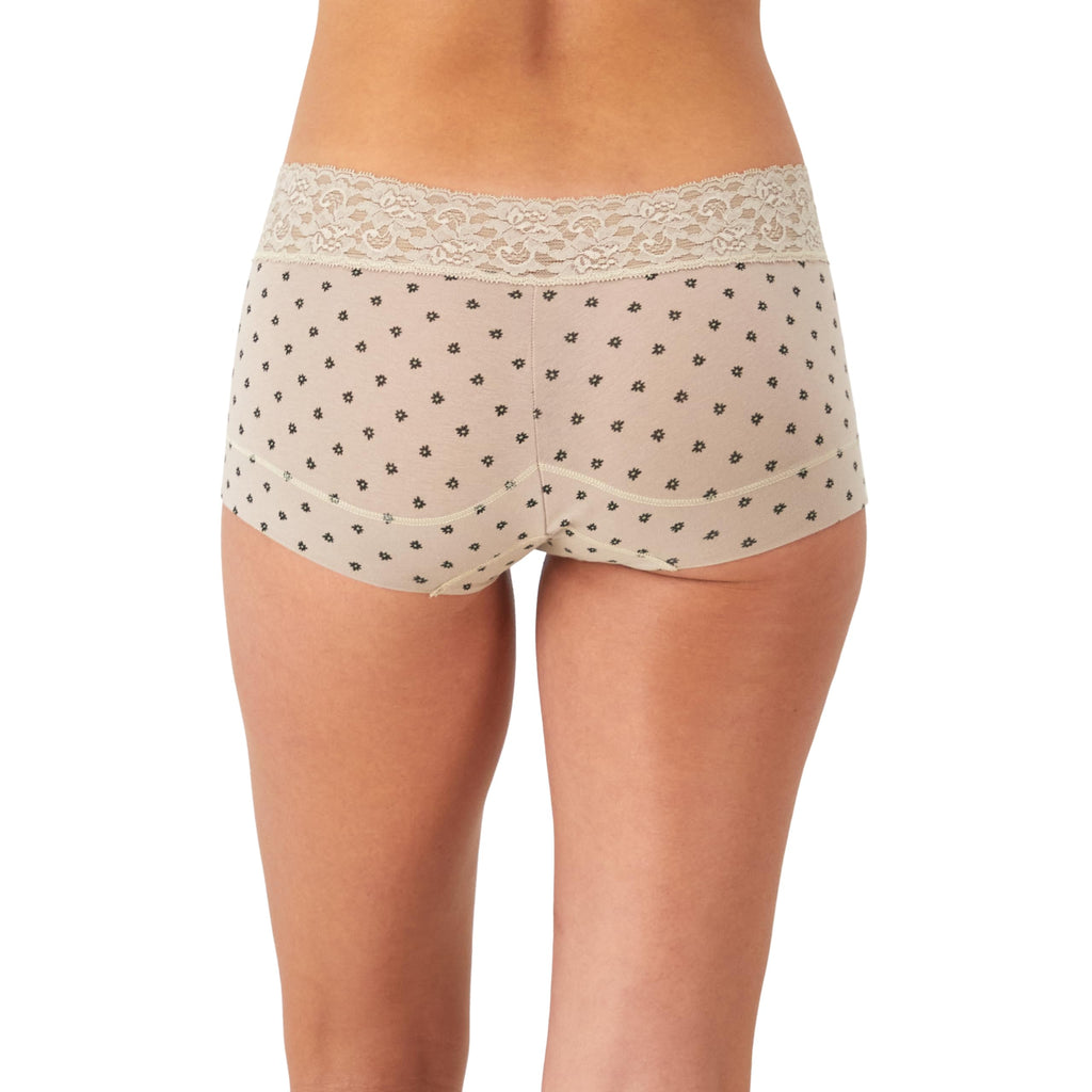 Maidenform Women's Underwear Boy Shorts Pack, 3-Pack, Stretch Cotton Underwear Women Pack, Comfy Boy short Panties for Women