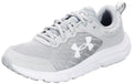 Under Armour Men's Charged Assert 10 Shoes, (100) Mod Gray/Mod Gray/White, 12
