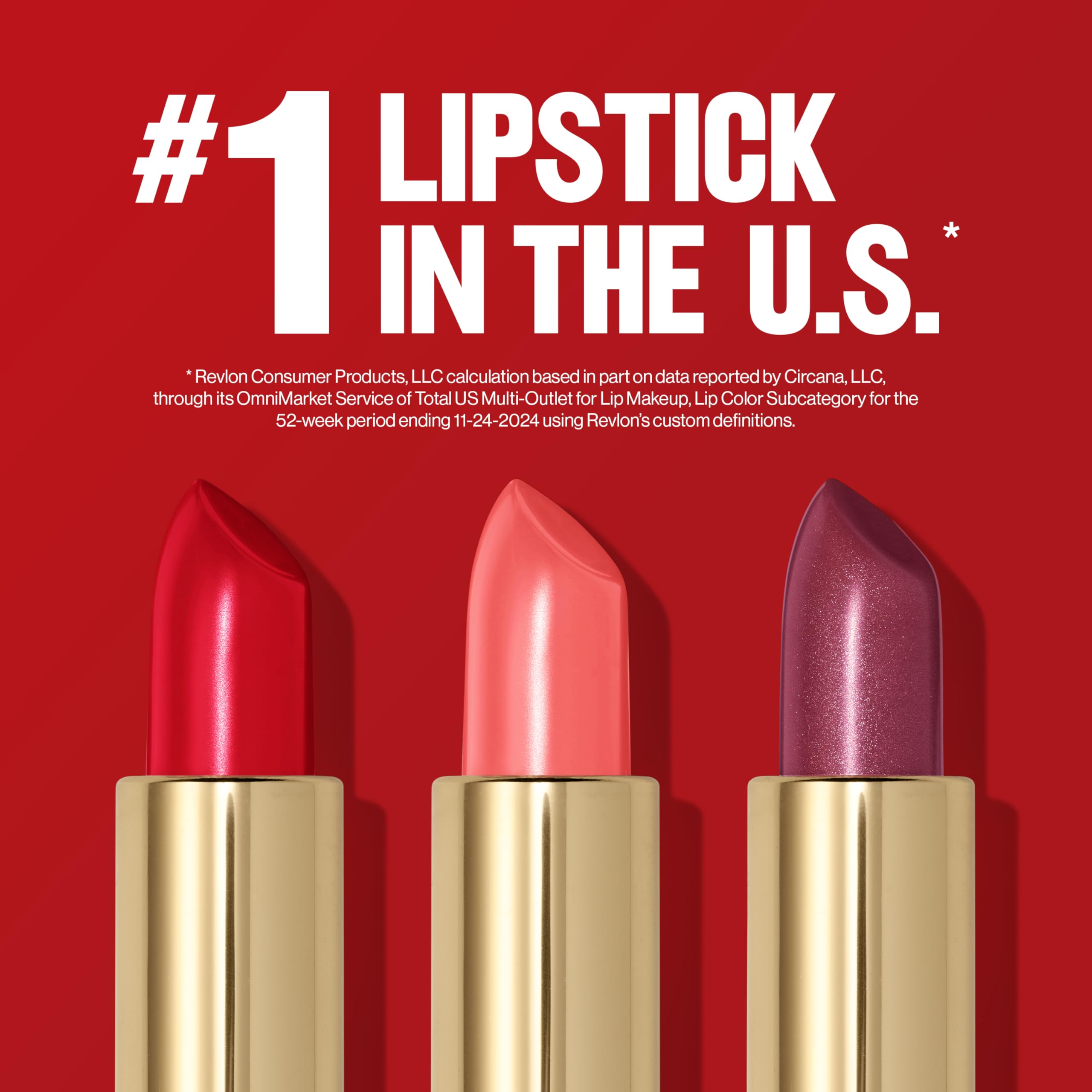 Revlon Super Lustrous Lipstick, Creamy Formula For Soft, Fuller-Looking Lips, Moisturized Feel, 610 Goldpearl Plum, 0.15 oz