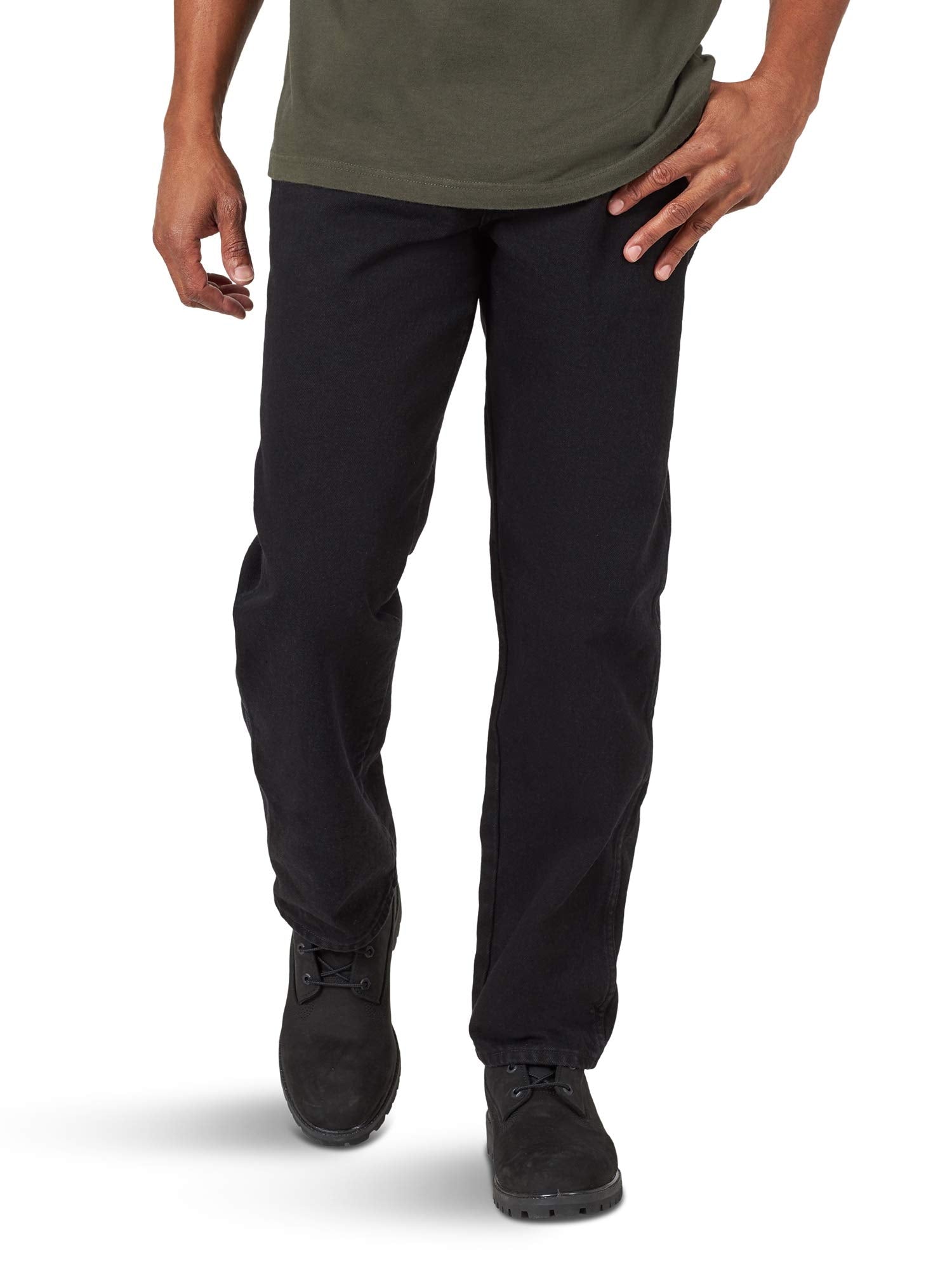 Classic Relaxed Fit, Black, 42W x 34L