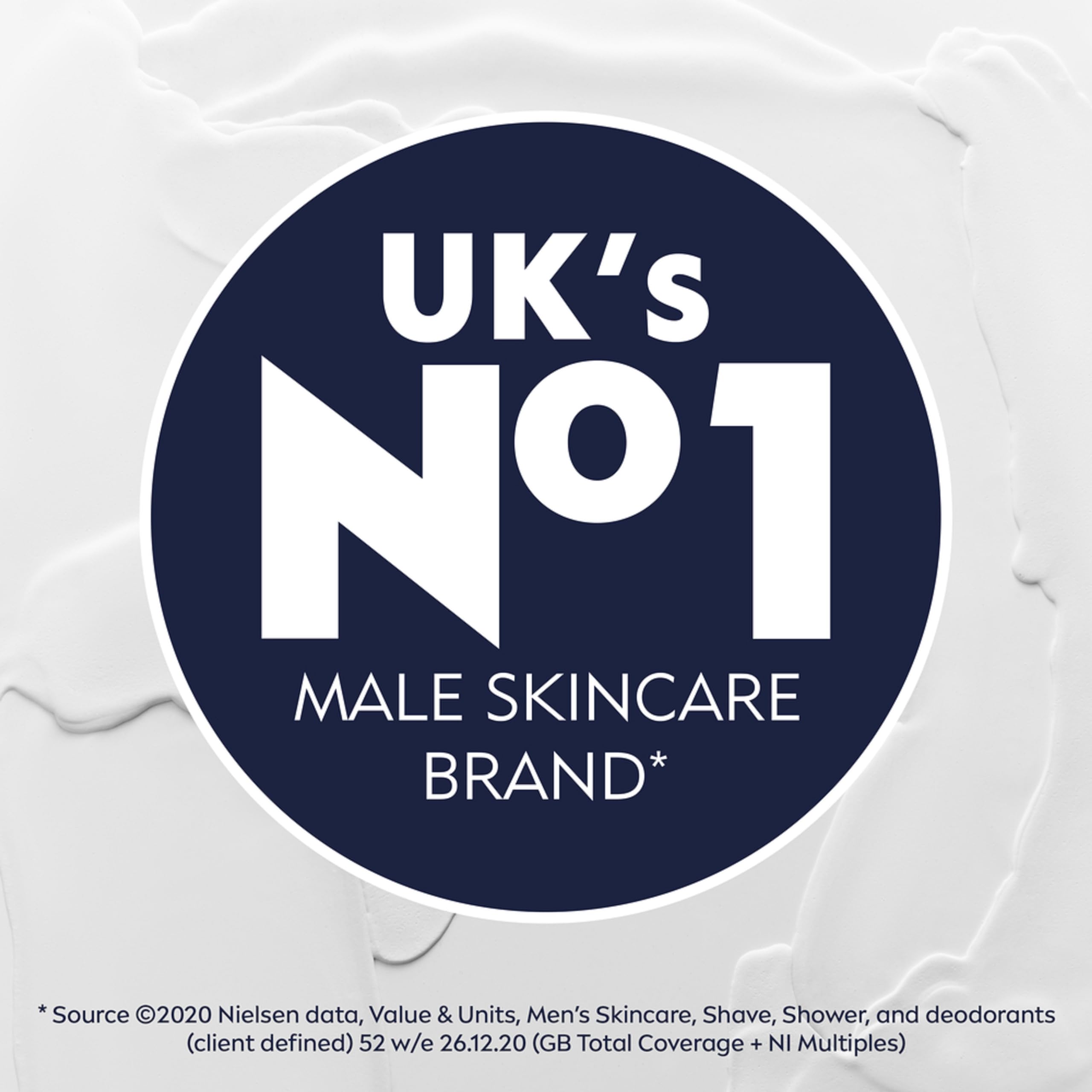 NIVEA MEN Sensitive Face Moisturiser (75ml), Hydrating Moisturiser with 0% Alcohol, Made for Sensitive Skin, Men's Skin Care Essentials