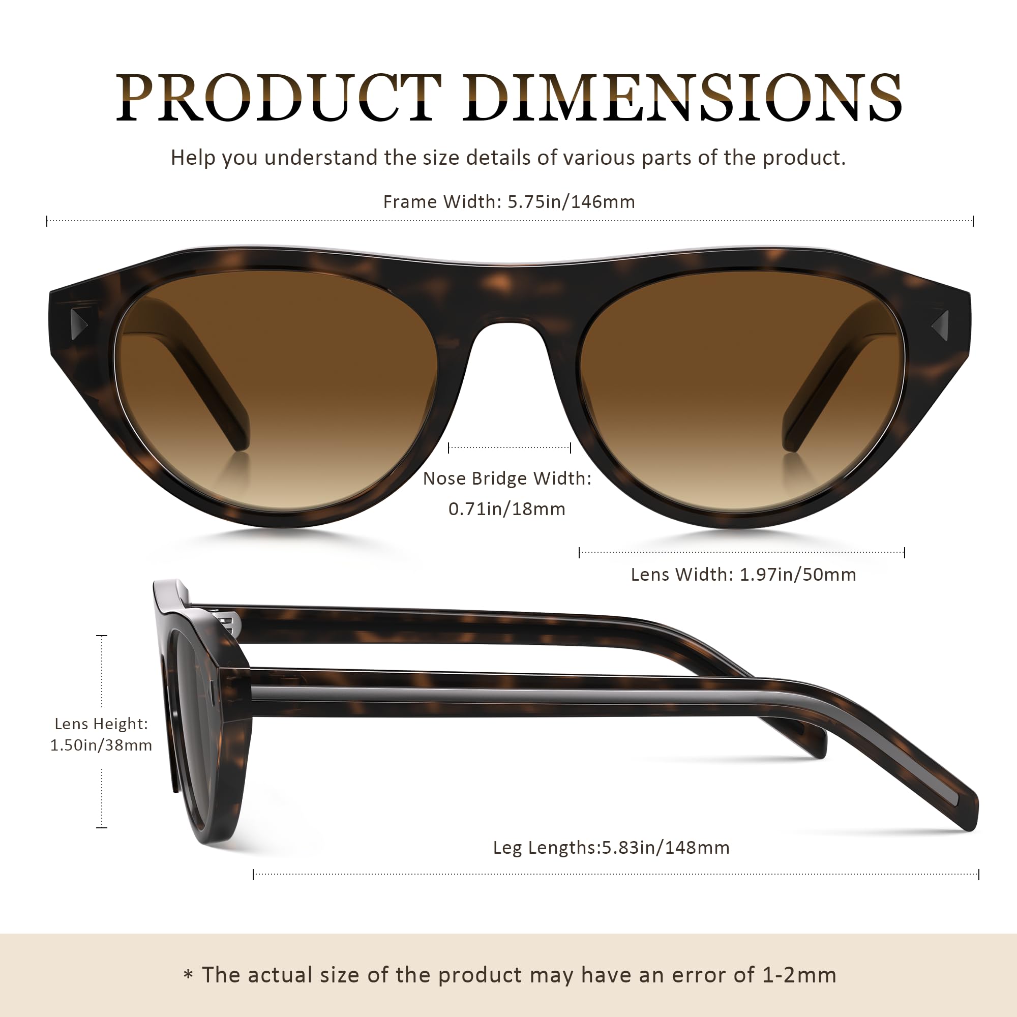 phikttu Retro Oval Sunglasses for Women Men Small Narrow 90s Vintage Round Shades UV400 Lightweight Designer Cateye Glasses