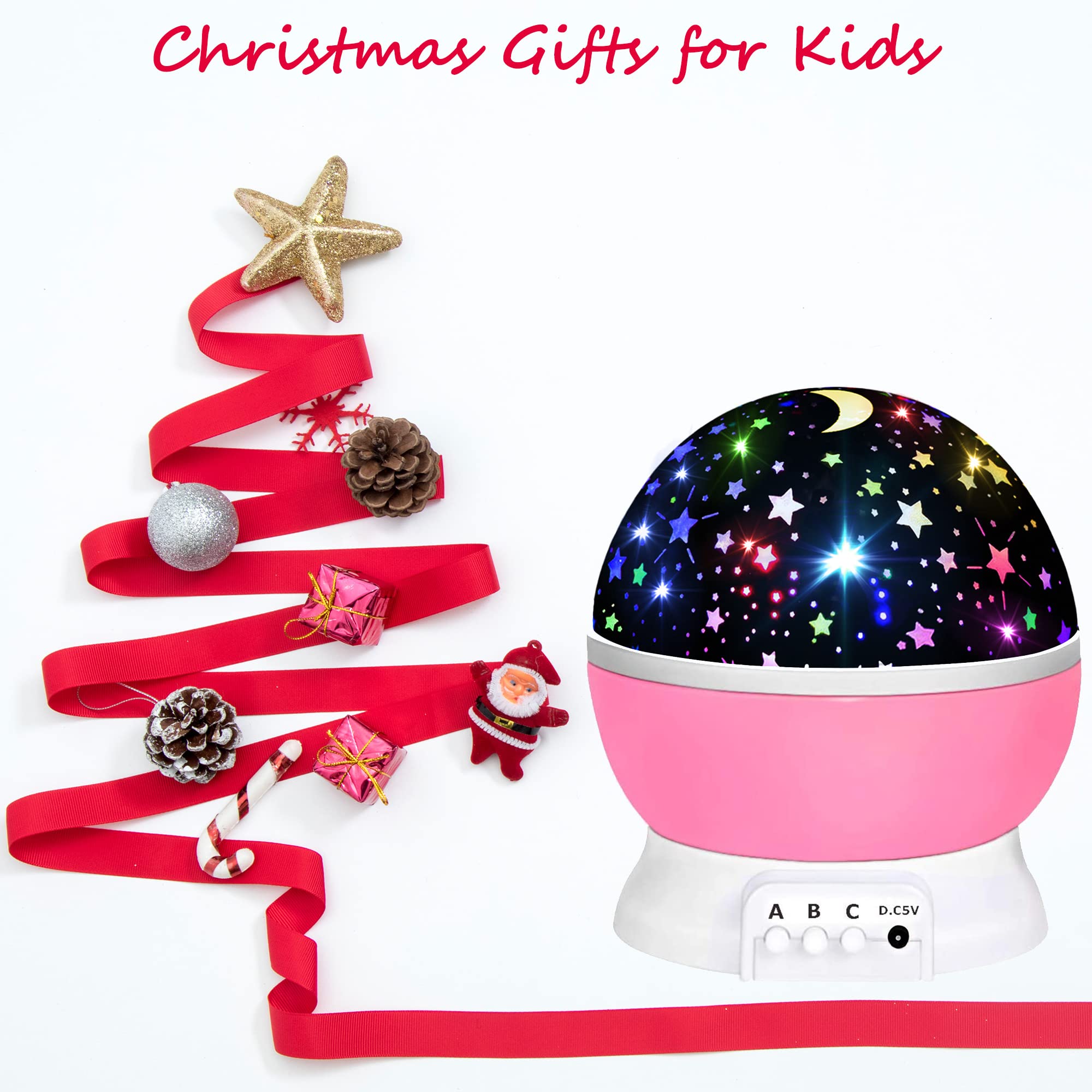 Toys for 1-10 Year Old Girls,Star Projector for Kids 2-9 Year Old Girl Gift Toy for 3-8 Year Old Girls Christmas Gift for 4-7 Year Old Boys Birthday Gift Stocking Stuffers for Kid