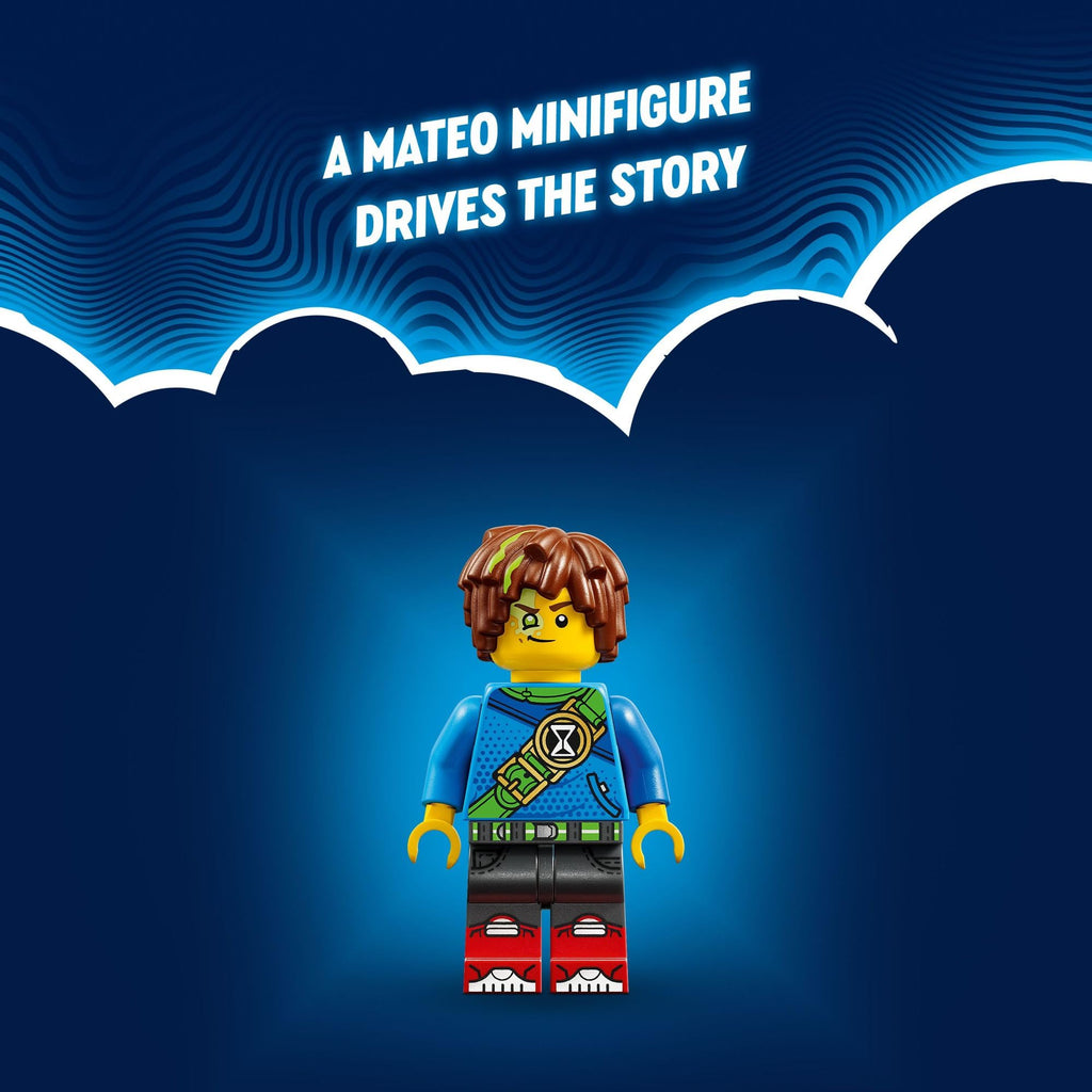 LEGO DREAMZzz Mateo’s Off-Road Car Toy, Kids can Build a Dune Buggy Toy or Quadcopter, Includes Mateo Action Figure and Other Characters from The TV Show, Great Toy for Kids 7 Years Old and Up, 71471