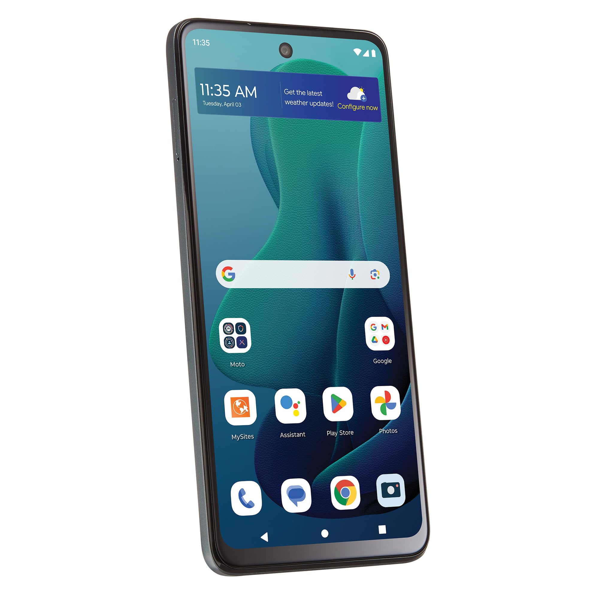Tracfone Motorola Moto g 5G (2024) [Activation Promotion] Locked Prepaid Smartphone, 128GB, Gray - Includes $20 Unlimited Talk, Text, & 4GB Data 30-Day Plan