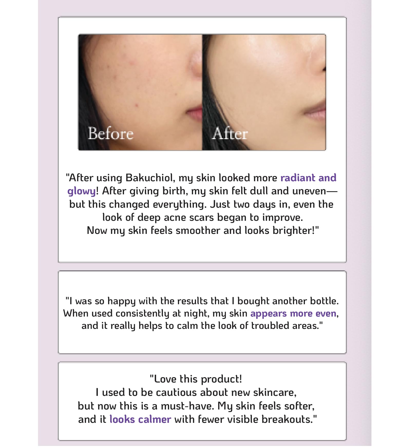 Korean Bakuchiol Concentrate Mix 2 Drops In Any Step of Your Skin Care Routine Retinol Alternative Non GMO Vegan Certificate Safe Natural Botanical Antioxidant Cold Pressed 10000ppm 30ml