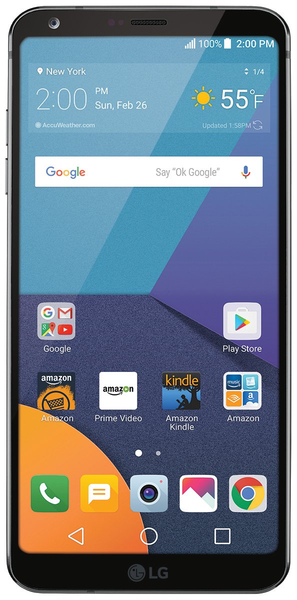 LG G6 – 32 GB – Unlocked (AT&T/T-Mobile/Verizon) – Black – Prime Exclusive