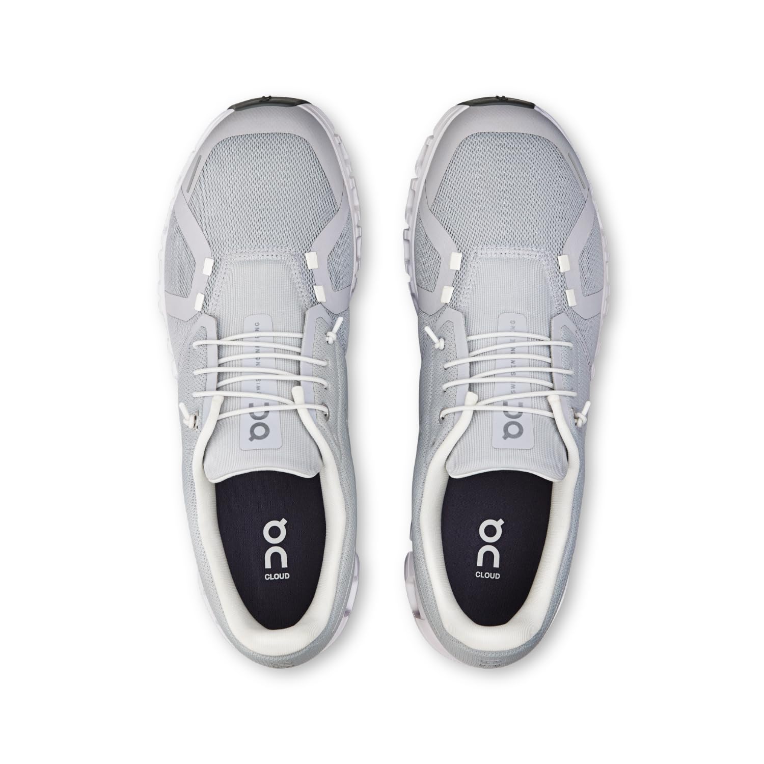 On Men's Cloud 6 Sneakers, Glacier | White, 10 Medium US