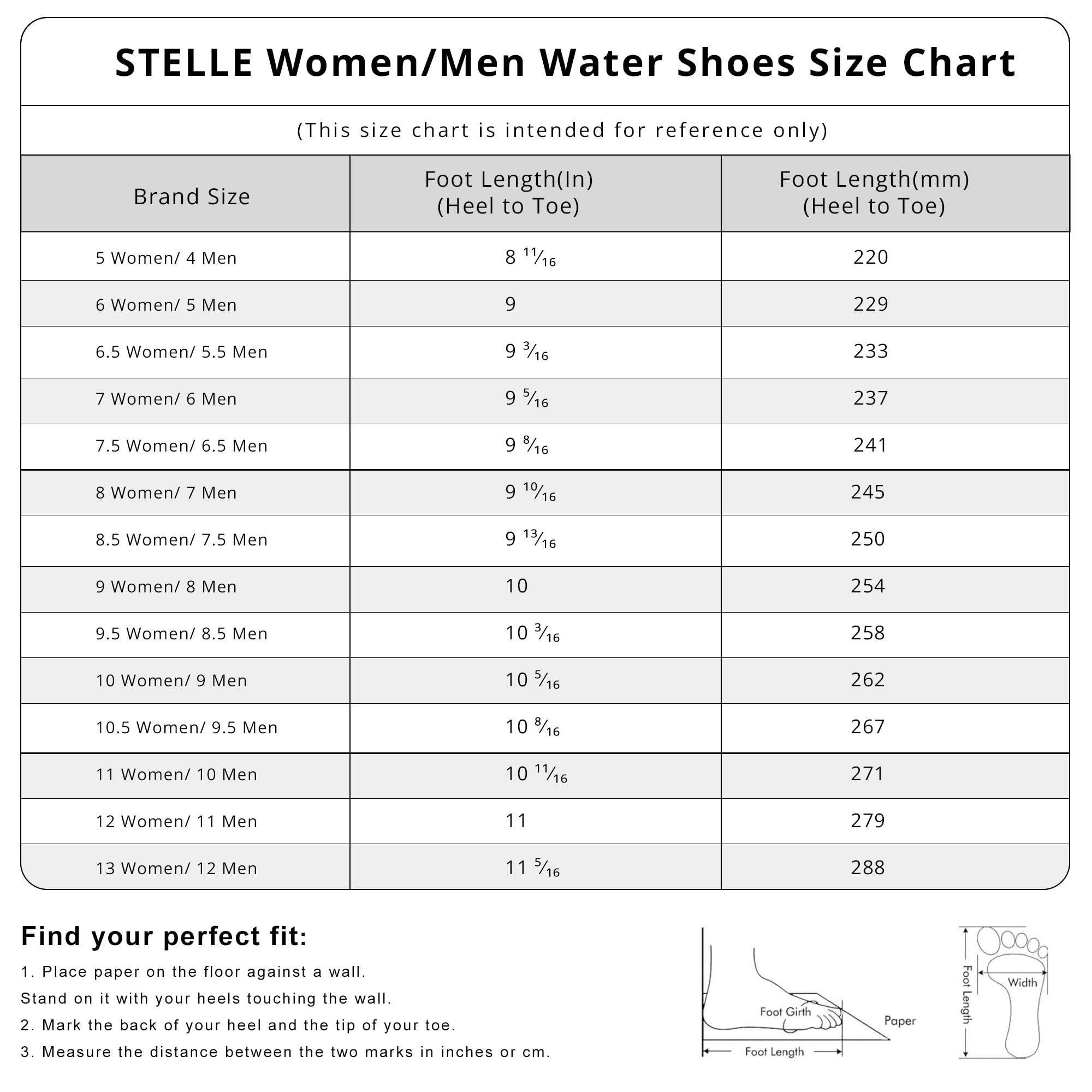 Stelle Water Shoes for Women Men Adult Lightweight Quick-Dry Barefoot Aqua Shoes for Beach Swim Kayaking River Lake Surfing（White,7MW）