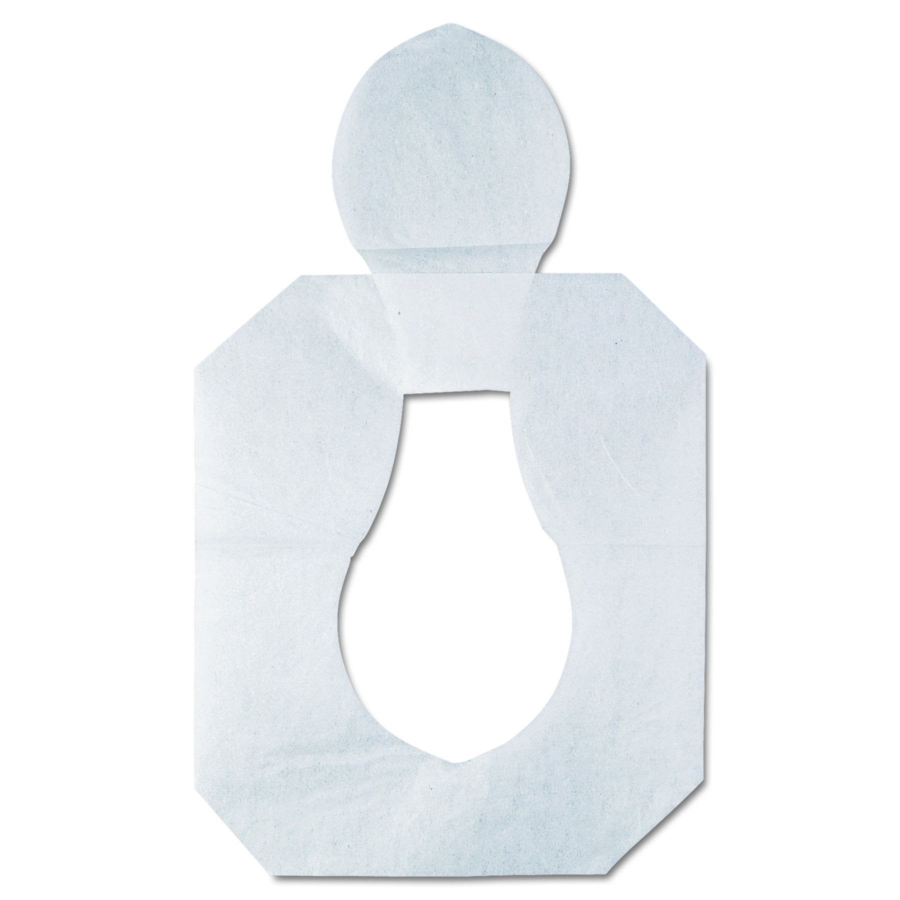 Health Gards - HOSHG1000 HOSPECO HG1000 Toilet Seat Covers, Half-Fold, White, Pack of 250 (Case of 4)