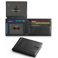 RUNBOX Wallet for Men - Slim Rfid Leather Bifold 2 ID Window With Gift Box Men's Accessories