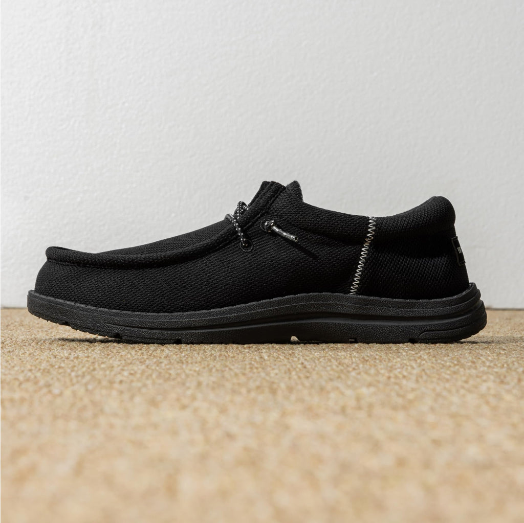 Bruno Marc Men's Arch Support Casual Slip-on Shoes Loafers for Men Non Slip Comfortable Boat Shoes,Size 13,Black,SBLS2302M