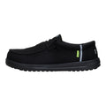 HEYDUDE Wally Work CT Wide Black/Black Size 10, Mens Shoes, Slip-on Loafers, Comfortable & Light-Weight