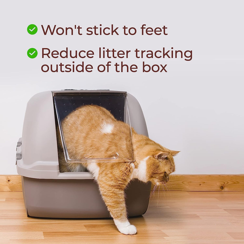 Genius Litter Health Monitoring Cat Litter, Featured on Shark Tank, Lightweight Crystal Silica Gel, Non Clumping, Dust Free, Low Tracking, Odor Control for Indoor Cats and Kittens, 6 lb Bag