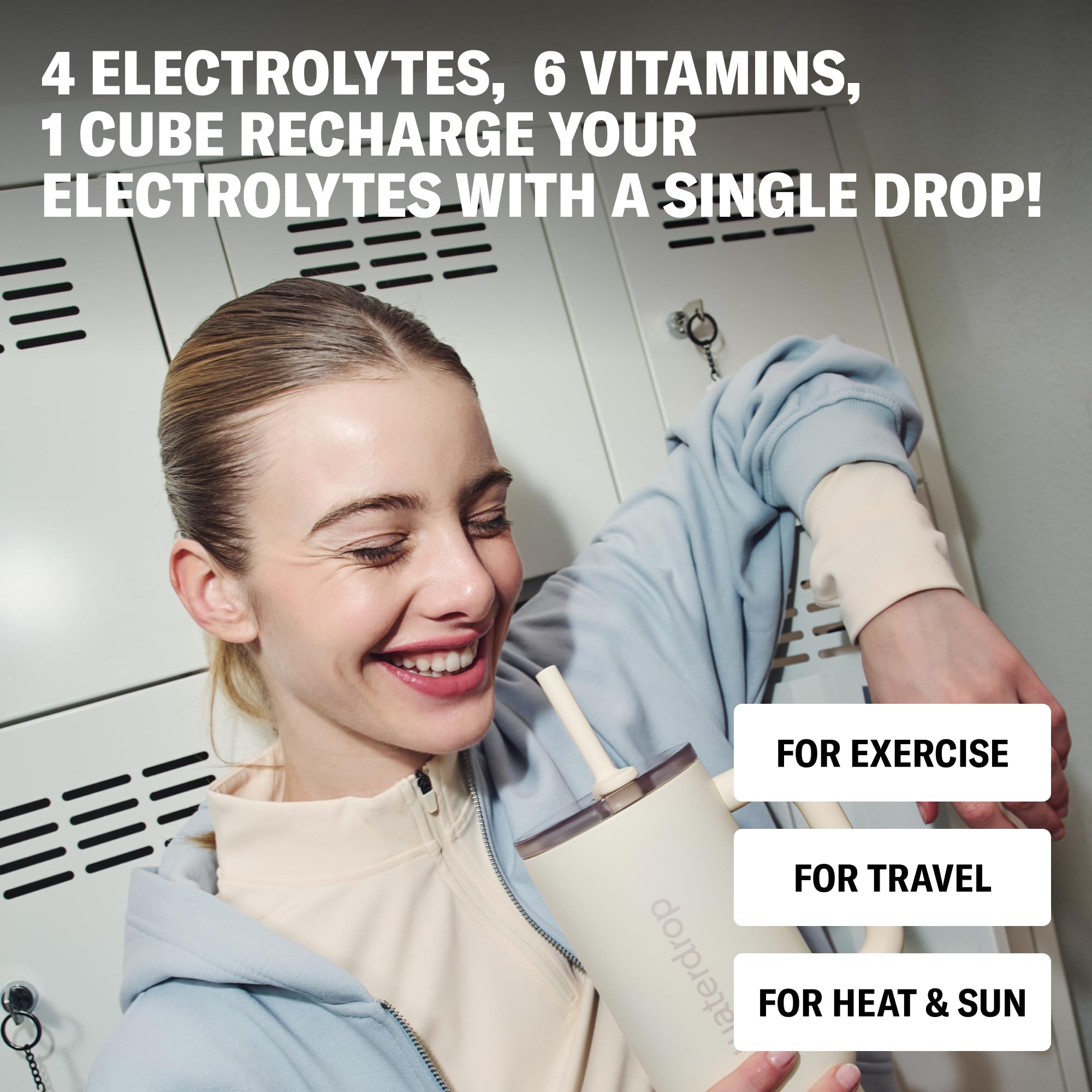 Waterdrop Microlyte Strawberry 2 Pack – Sugar-Free Electrolytes for Fitness & Hydration – 24 Drops with Magnesium, Calcium, Sodium + Zinc – Electrolyte Water Flavoring in Strawberry