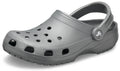 Crocs Unisex-Adult Classic Clogs, Slate Grey, 10 Men/12 Women