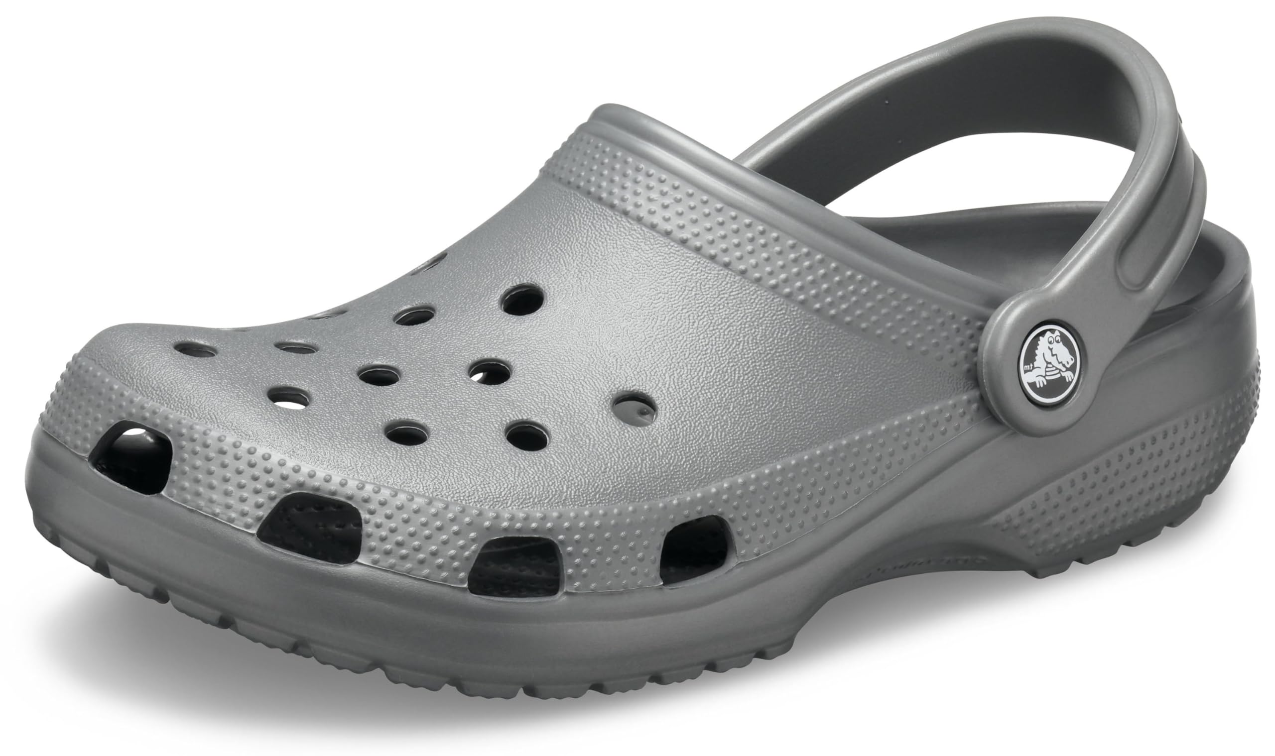 Crocs Unisex-Adult Classic Clogs, Slate Grey, 10 Men/12 Women