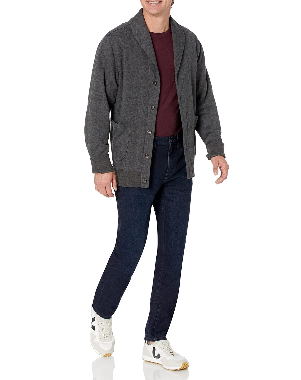 Amazon Essentials Men's Slim-Fit Jeans - Discontinued Colors, Blue Over Dye, 36W x 30L