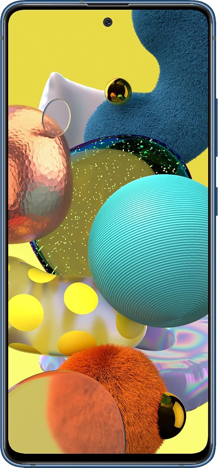 SAMSUNG Galaxy A51 | 128GB | Android Smartphone | Prism Blue - Unlocked - (Renewed)