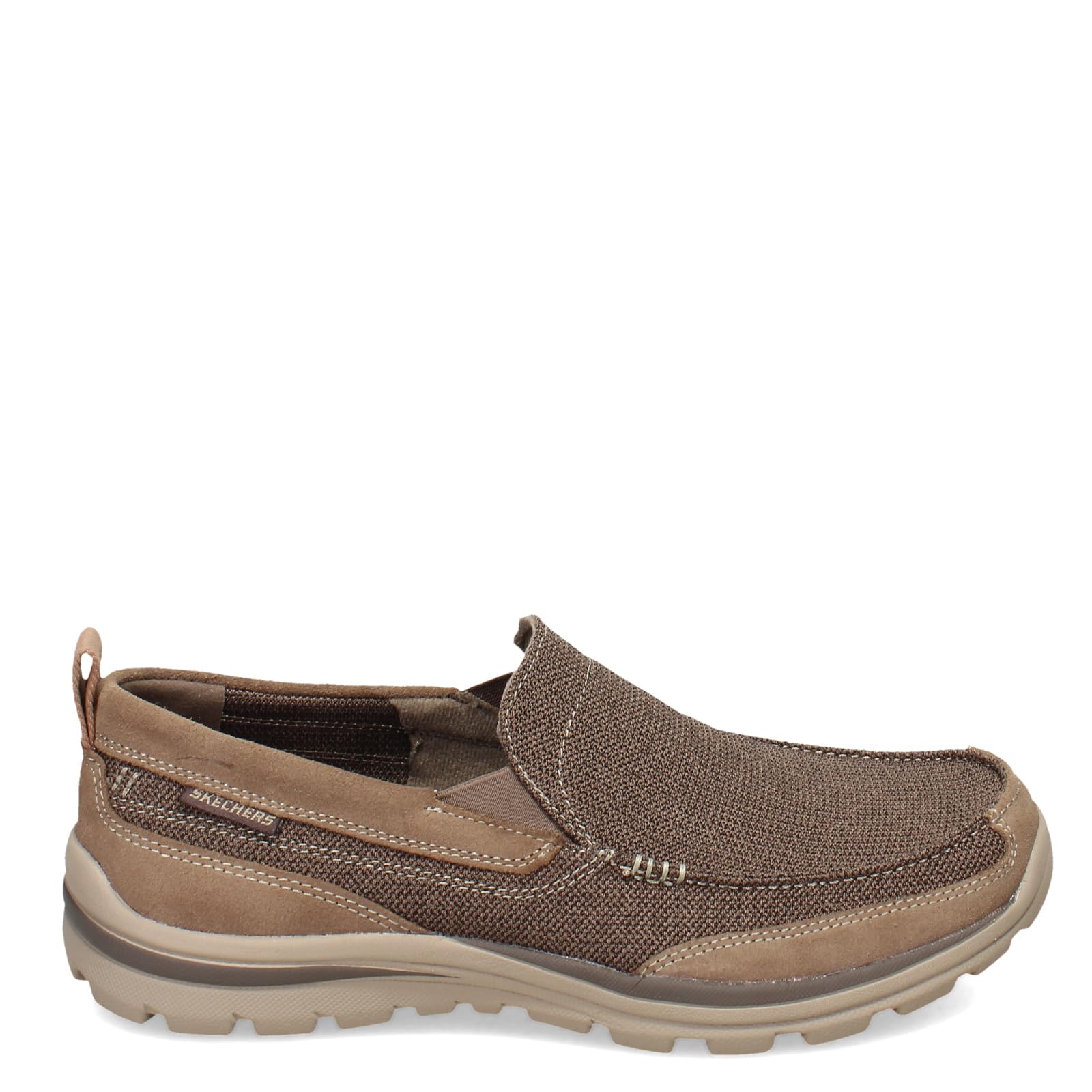 Skechers Men's Superior Milford Slip-On Loafer, Light Brown, 11 M US