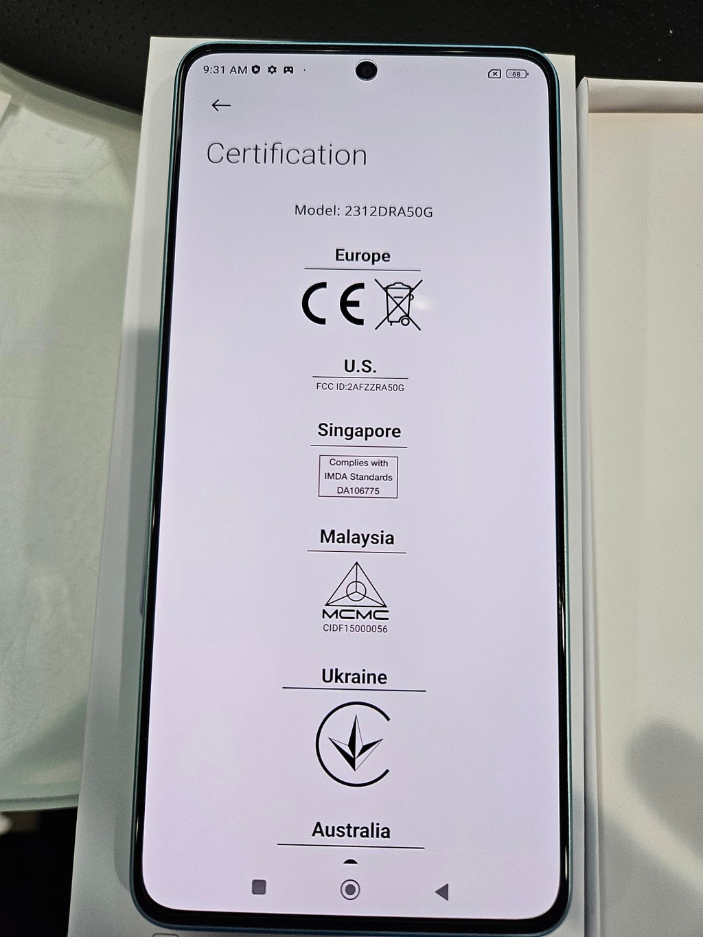 Xiaomi Redmi Note 13 Pro 5G + 4G LTE (for Tmobile Mint Tello & Global) (256Gb + 8Gb) 6.67 200mp Triple Global Unlocked (Aurora Purple )