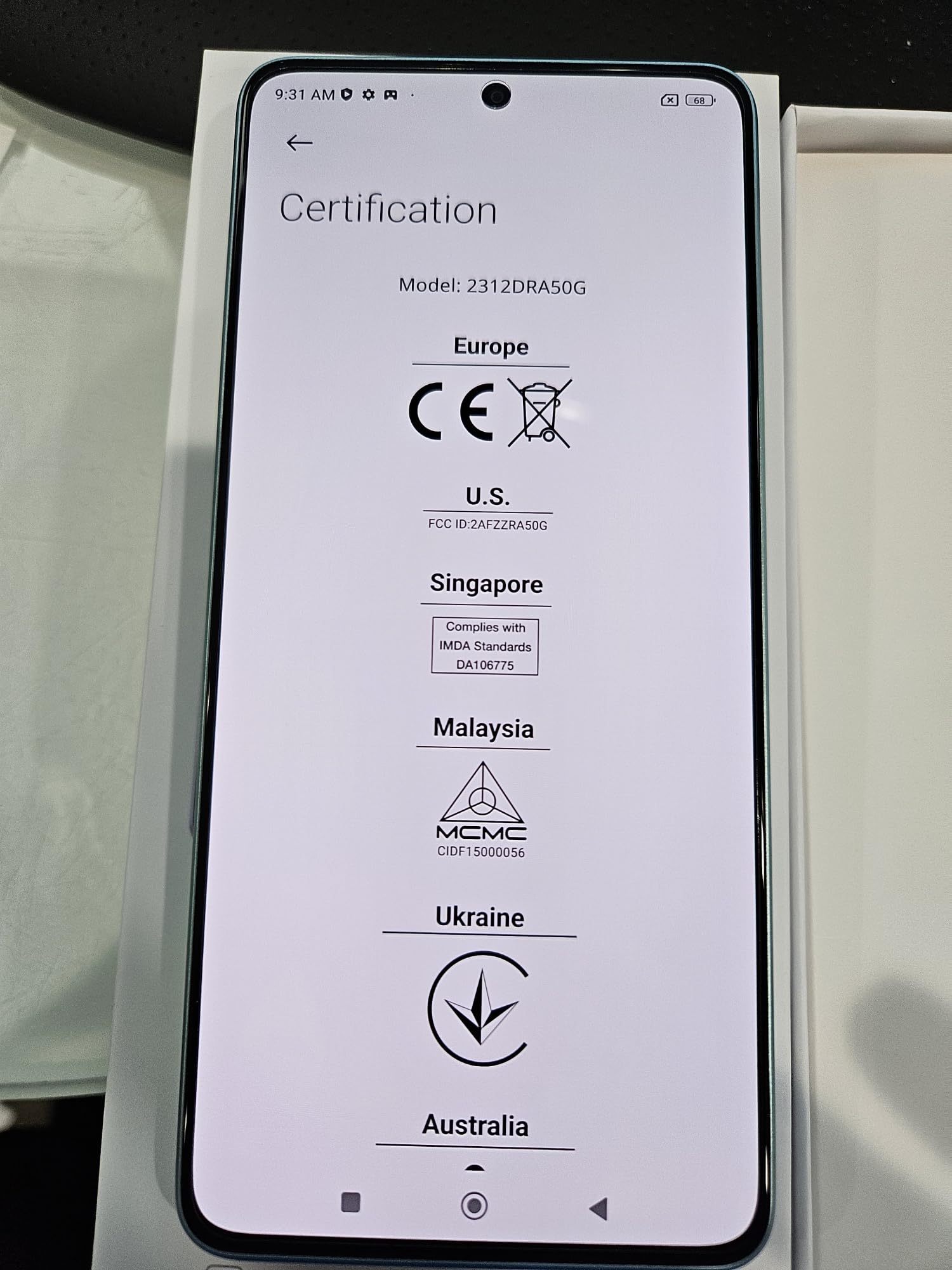 Xiaomi Redmi Note 13 Pro 5G + 4G LTE (for Tmobile Mint Tello & Global) (256Gb + 8Gb) 6.67 200mp Triple Global Unlocked (Aurora Purple )