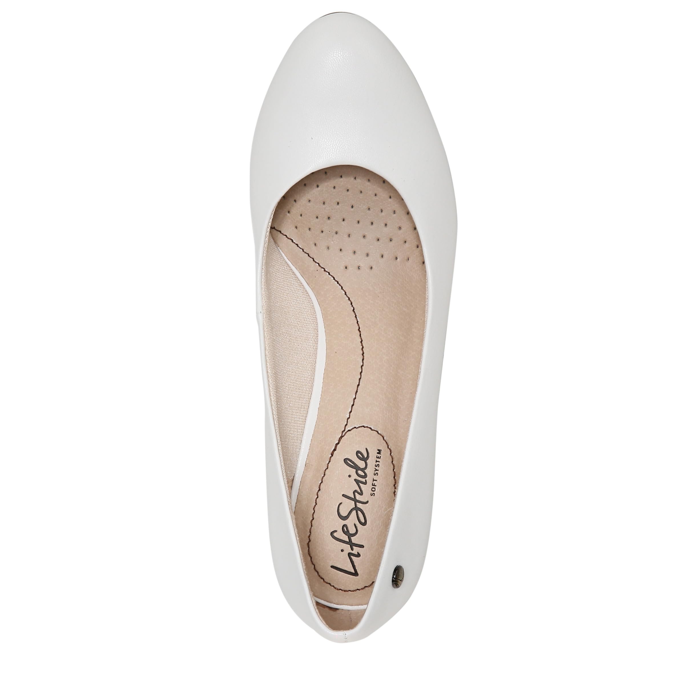 LifeStride Womens Parigi Pumps White 11 M