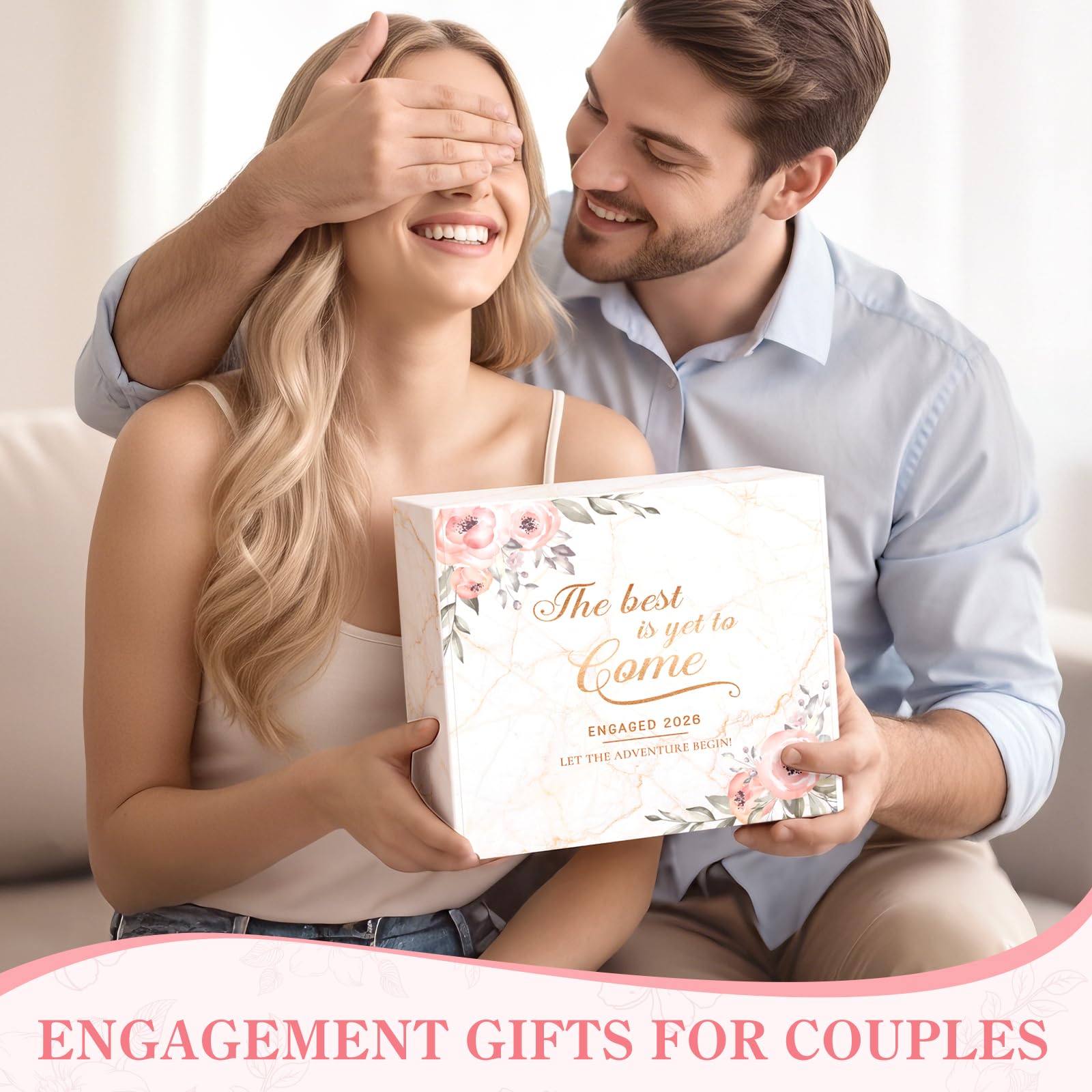 HELORAY Engagement Unique Gifts for Couples Wedding Registry Gifts Ideas for Bride To Be Bridal Shower Present Marriage Mr and Mrs Bachelorette Gift for Bride Newly Wed Essentials Must Haves