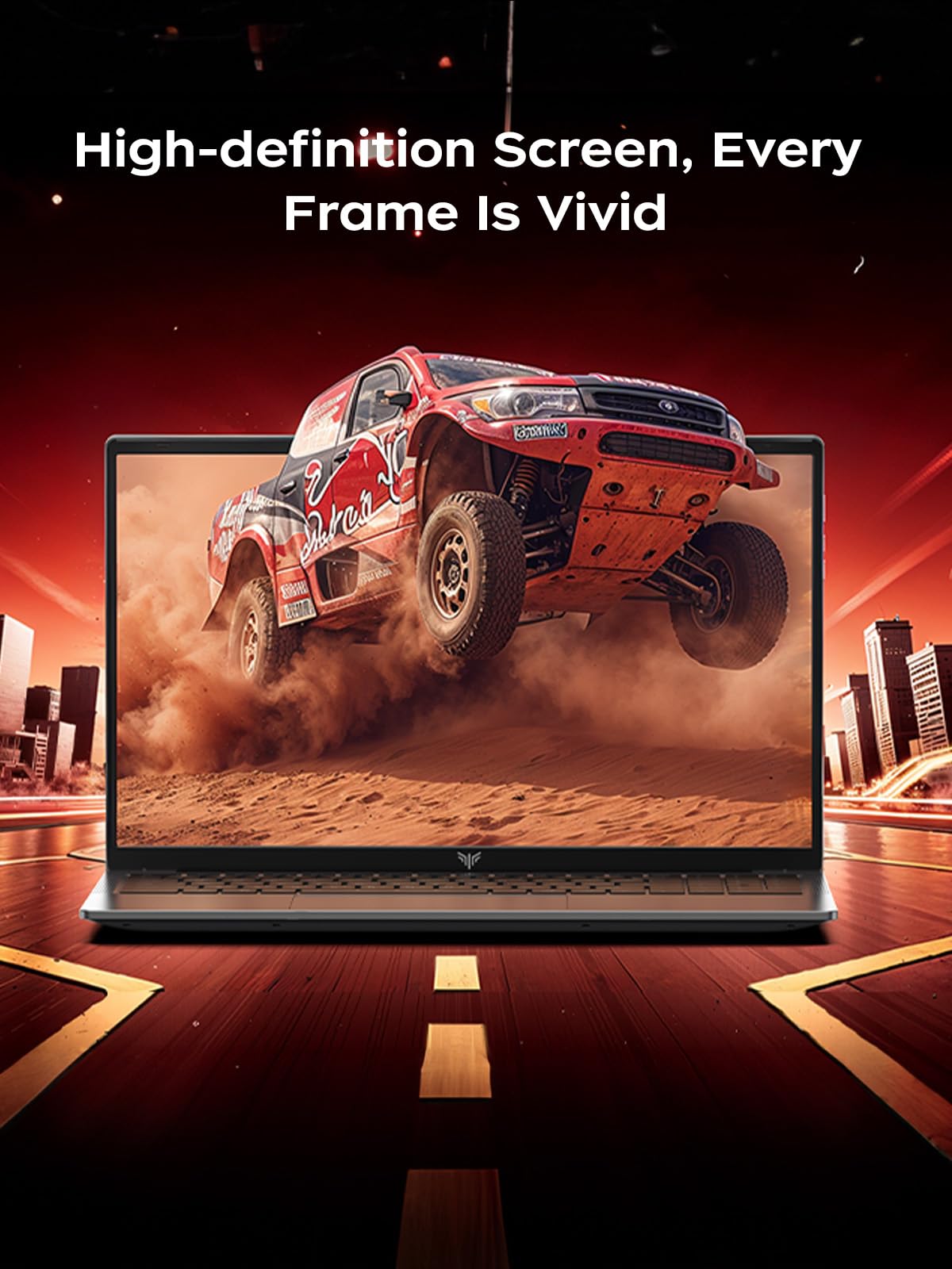 KAIGERR Gaming Laptop, 15.6inch Laptop with AMD Ryzen 7 7730U(8C/16T, Up to 4.5GHz), 16GB RAM 512GB NVMe SSD Windows 11 High Performance Laptop Computer, Up to 2TB, Radeon RX Vega 8 Graphics, WiFi 6