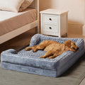 WNPETHOME Dog Beds for Large Sized Dogs, Washable Orthopedic Dog Couch Sofa Bed with Waterproof Lining & Non-Skid Bottom for Pet Sleeping