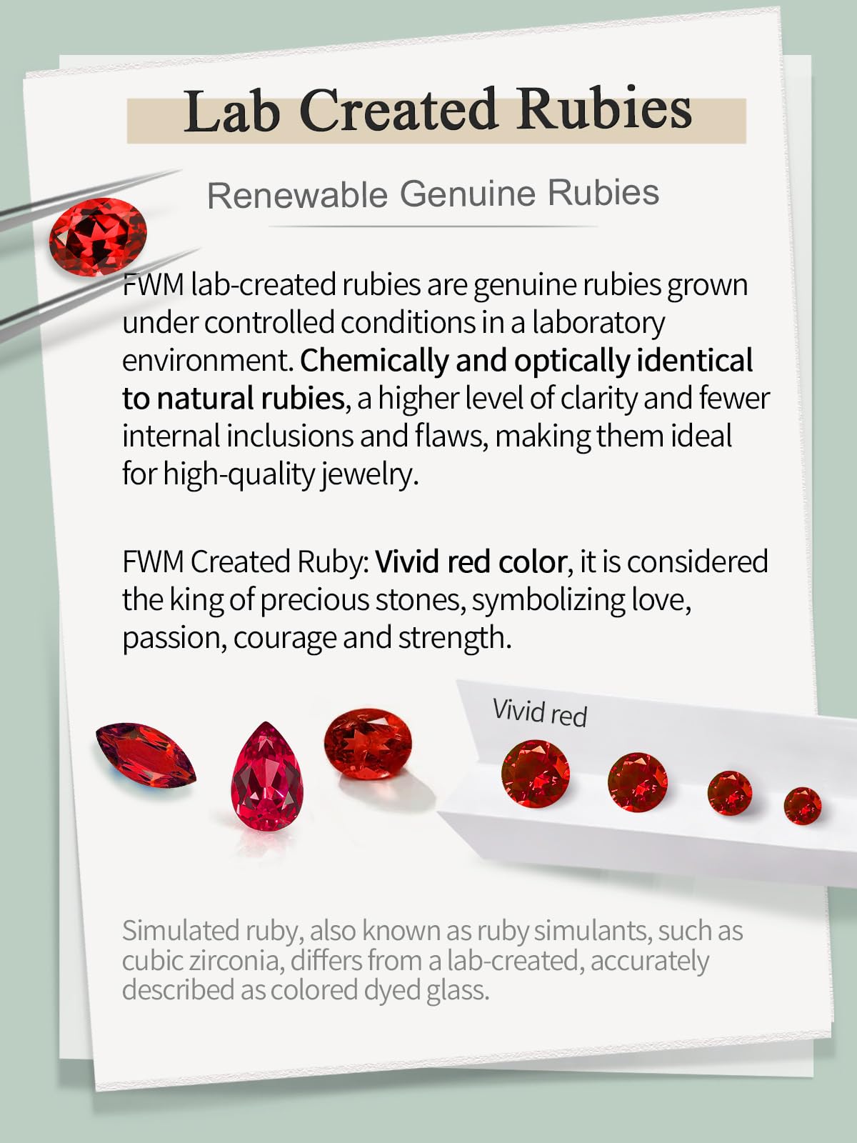 Ruby Bar Necklace for Women Grilfriend Moissanite 925 Silver Gold Plated Diamond Red Flower Floral Necklace