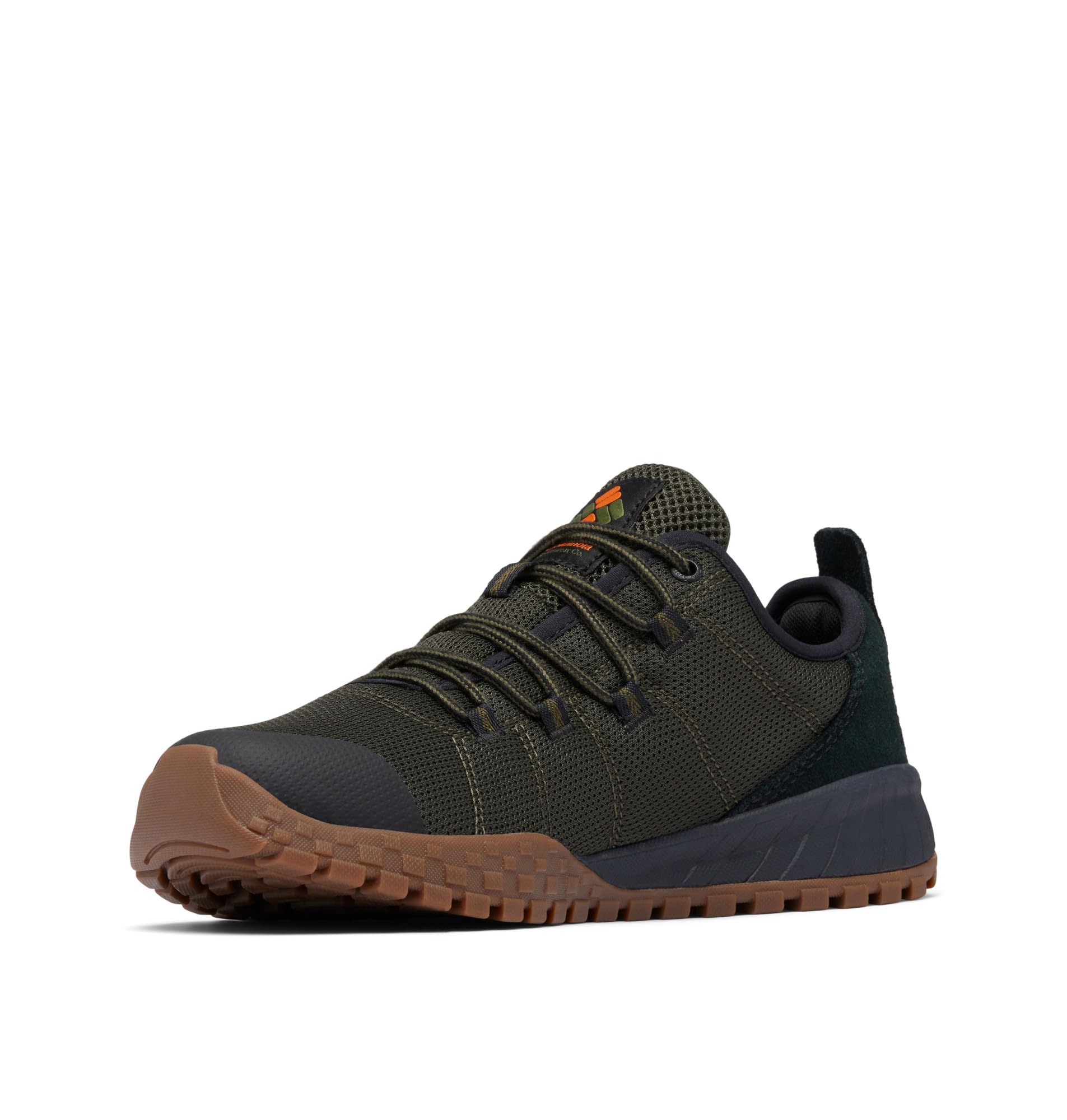 Columbia Mens Fairbanks Low, Deep Olive/Desert Sun, 12